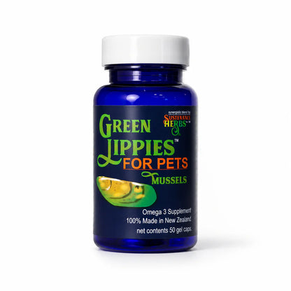 Green Lippies™ for Pets & Green Lipped Mussel Oil