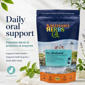 Pet-Riodontal® – Natural Oral Health Support for Dogs &amp; Cats