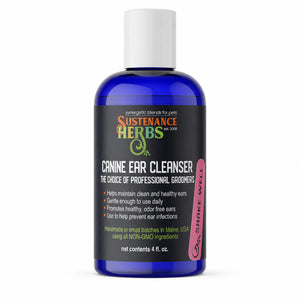 Canine Ear Cleanser – Soothing Herbal Ear Care for Dogs