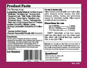 EWB™- Once Daily & Complete Organic Daily Supplement for Horses