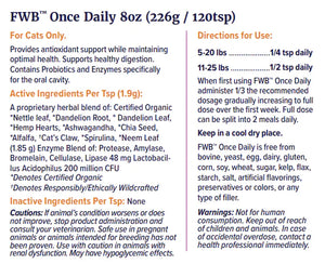 FWB™-Once Daily – Daily Organic Wellness Support for Cats