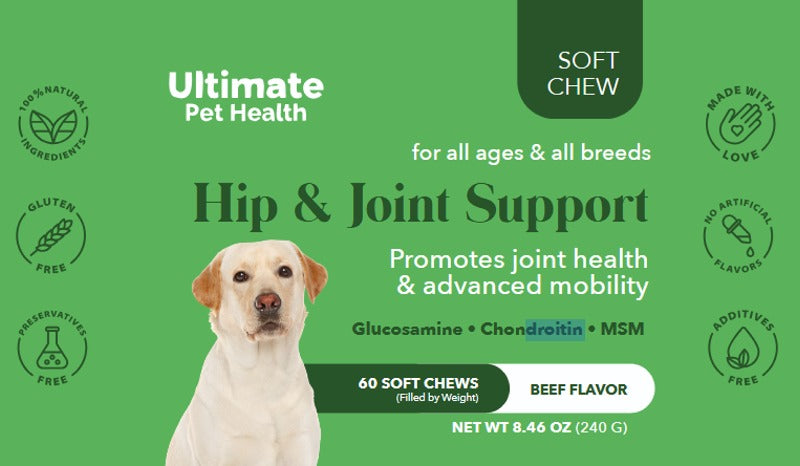 Hip & Joint Support Soft Chews for Dogs