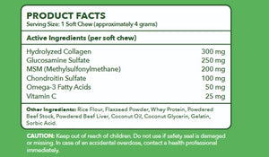 Hip & Joint Support Soft Chews for Dogs