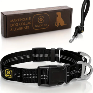 Martingale Dog Collar Black (more details)