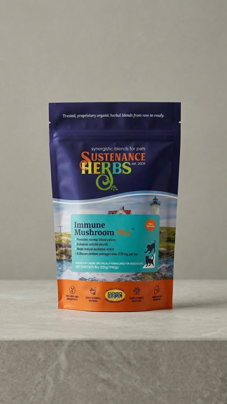 Immune Mushroom Plus & Natural Immune Support for Pets