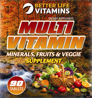 Multi-Vitamin (mineral, fruit & veggie)