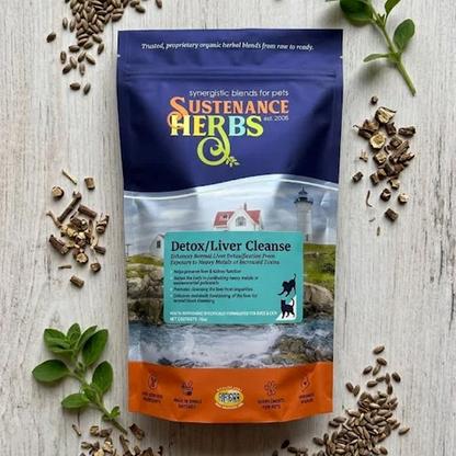 Detox/Liver Cleanse™ – Herbal Support for Liver & Kidney Health For Dogs, Cats, and Horses