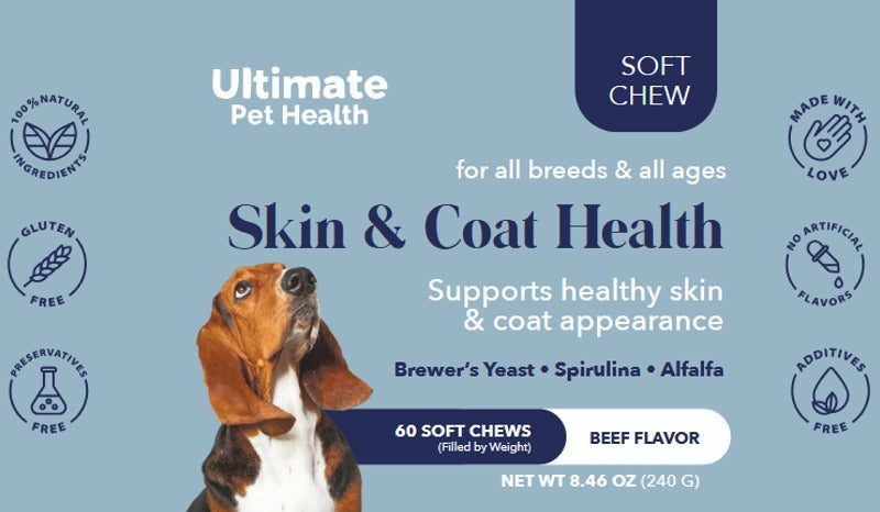Skin & Coat Health Soft Chews for Dogs